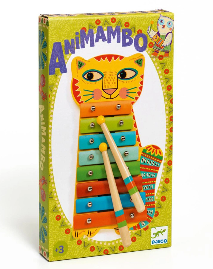 Xylophon ANIMAMBO in bunt