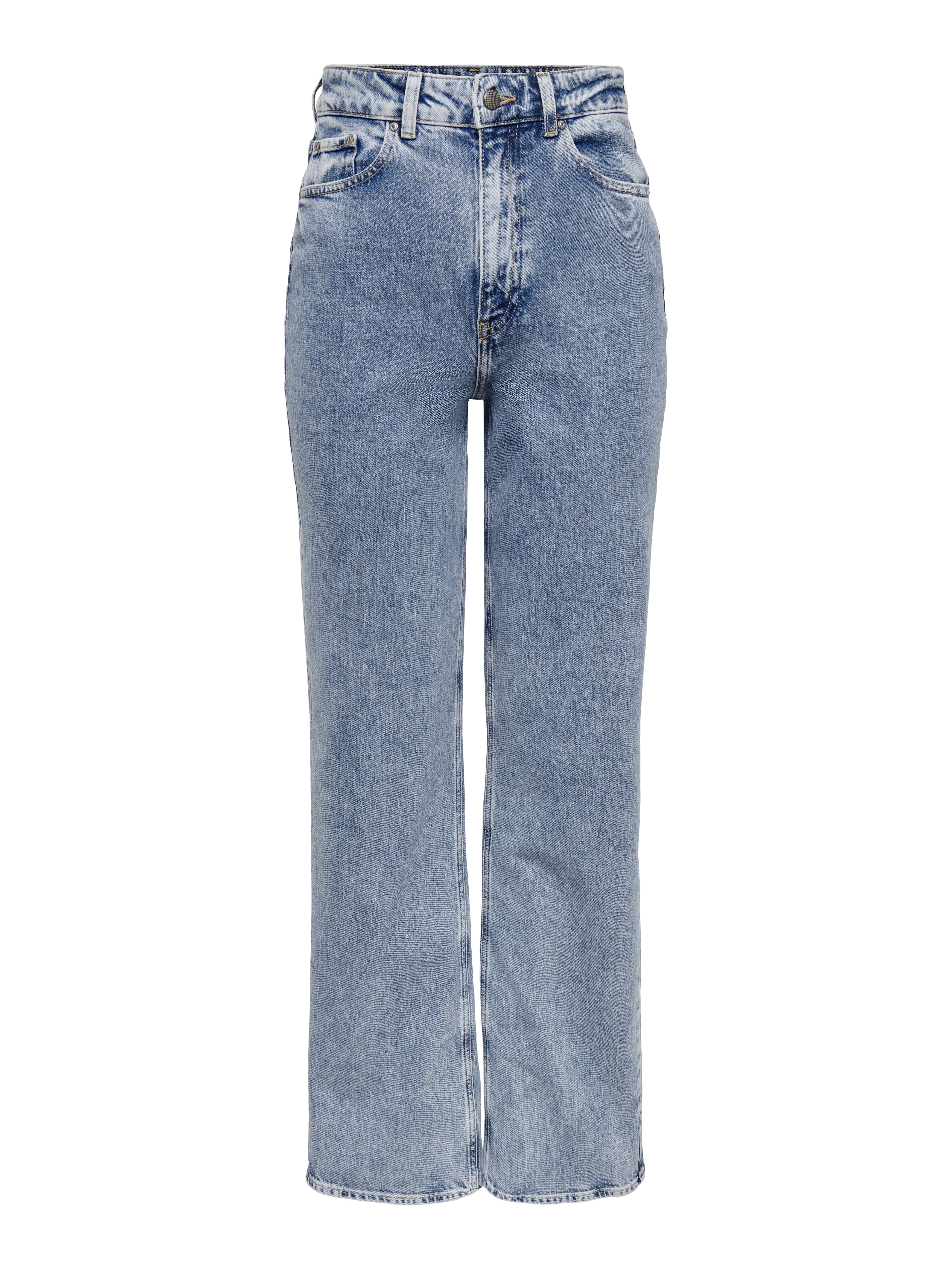 ONLCAMILLE Hohe Taille Weiter Beinschnitt Jeans Light Blue Denim