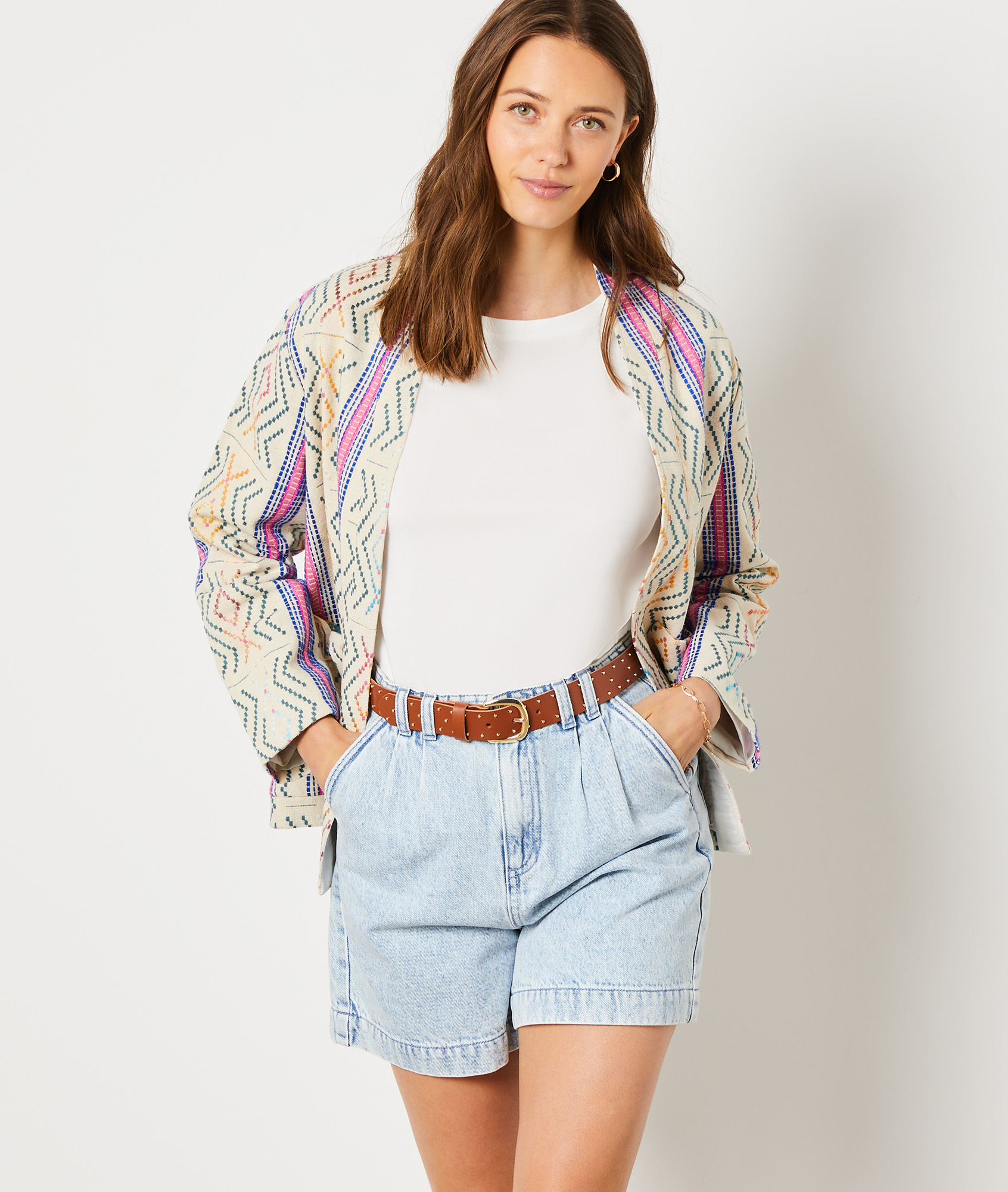 Short en jean