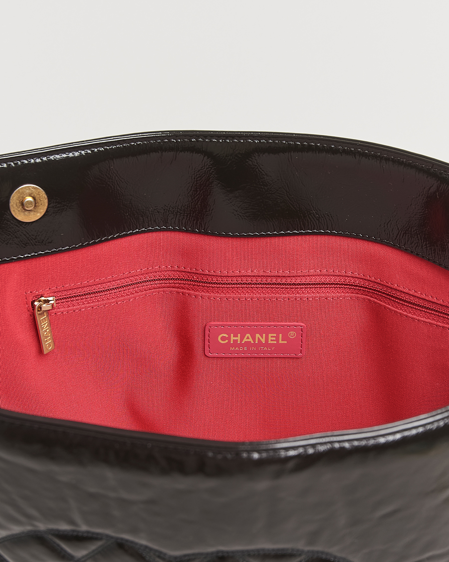 Chanel Pre-Owned Chain Tote Bag Black