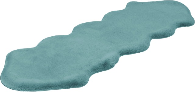 Arte Espina Fellteppich »Rabbit 300« fellförmig 35 mm Höhe Kunstfell, Kaninchenfell-Haptik, supersoft, ideal als Bettvorleger