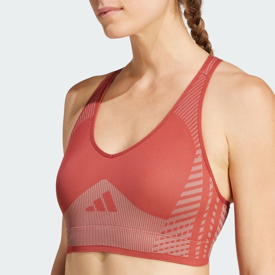 Adidas Brassière AEROKNIT Training Maintien léger
