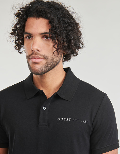 Guess - NOLAN SS POLO - Noir