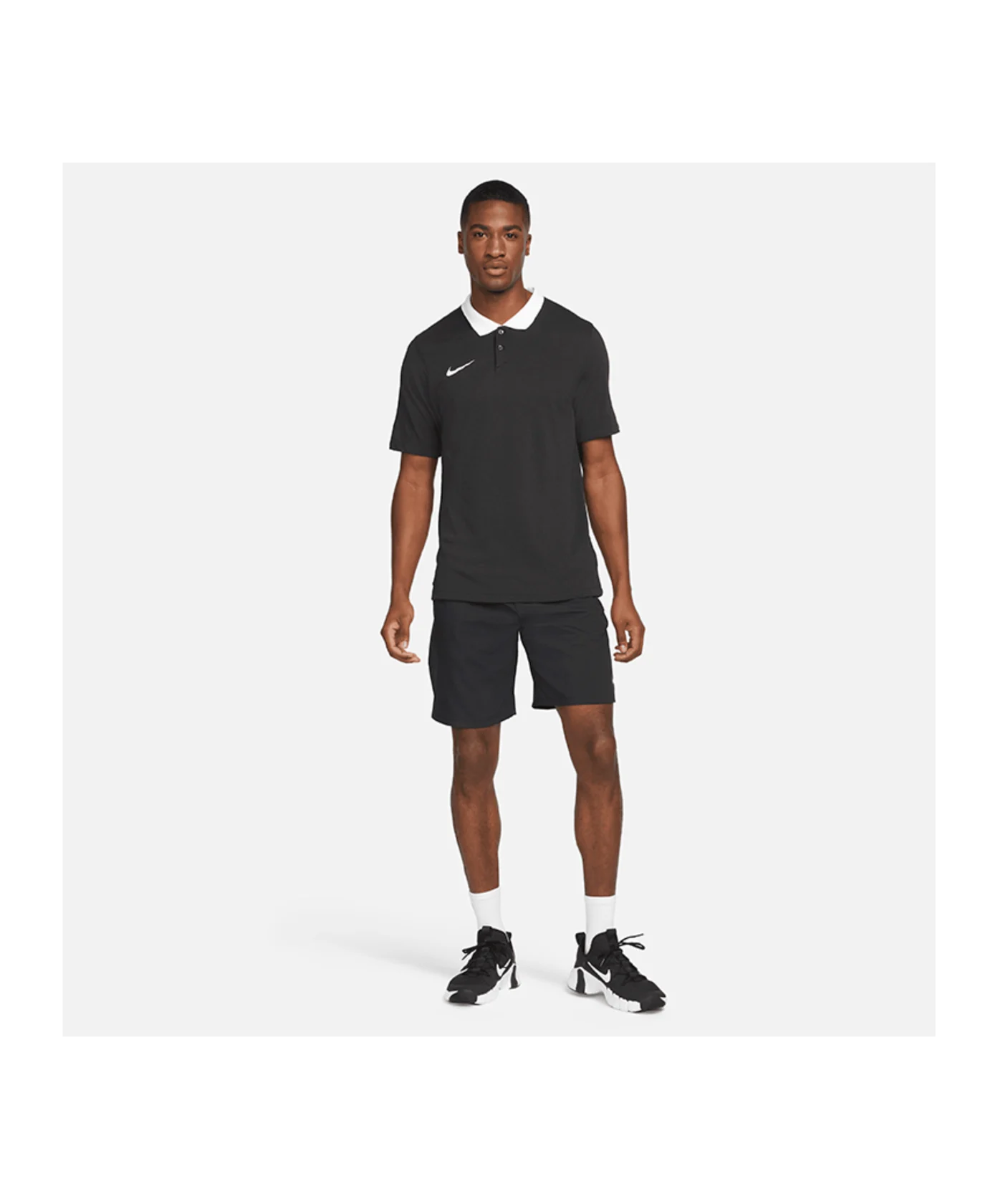 Nike Park 20 Poloshirt Schwarz Weiss F010