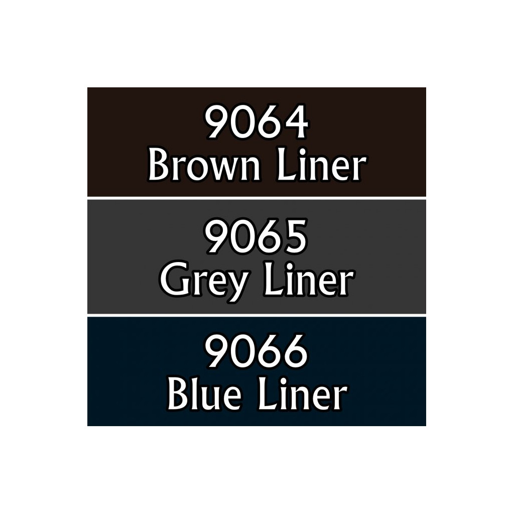 Reaper Master Series Paints Triads: Liners