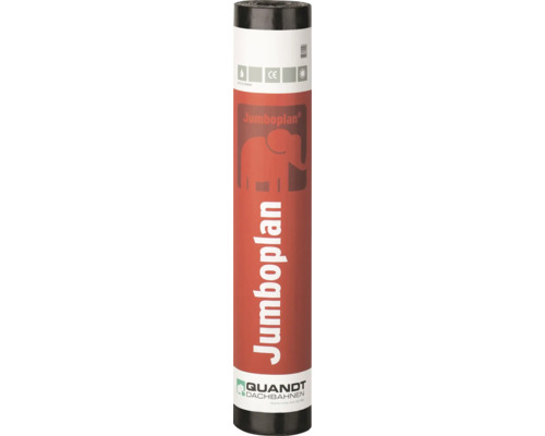 Quandt Bitumen Lasbaan Jumboplan® PYE PV 250 S5 leisteen gecoat herfstbruin 5 x 1 m rol = 5 m²