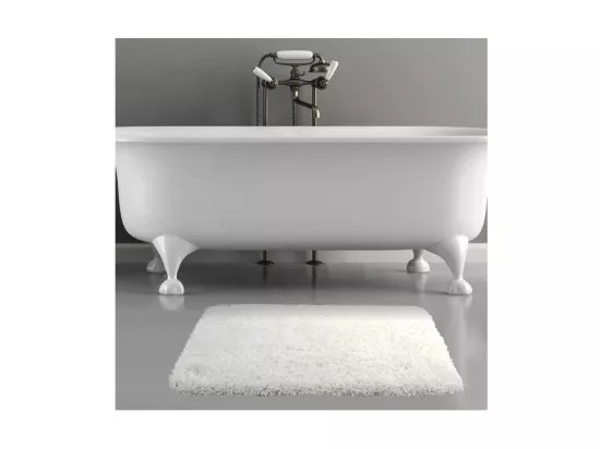 Tapis de bain Microfibre HIGHLAND 70x120cm Blanc Spirella