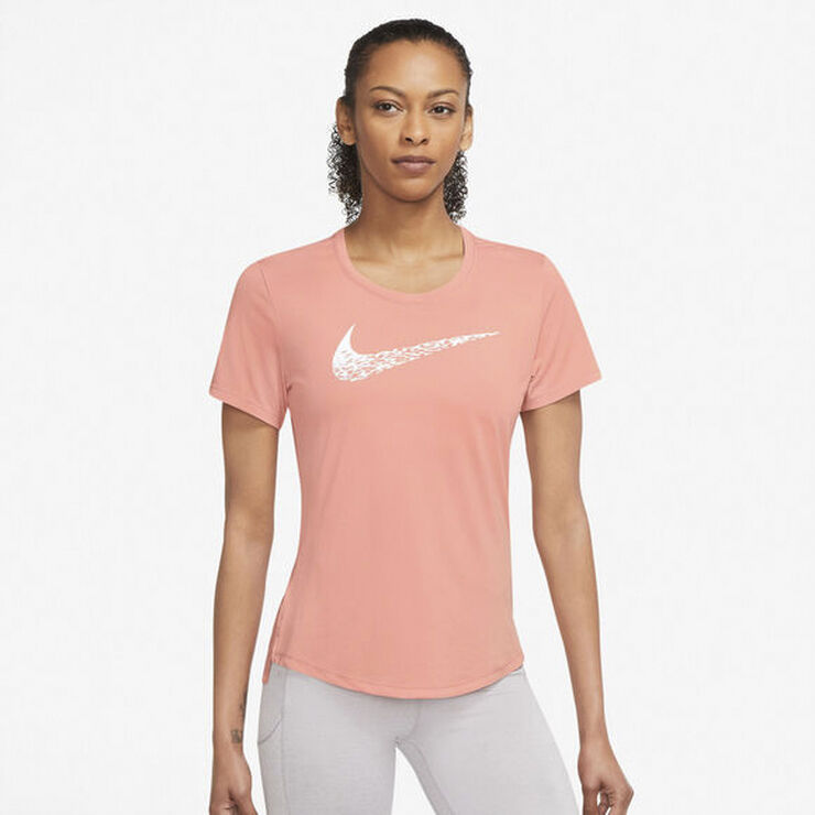 Nike Swoosh Run Lobe T Shirt Pink