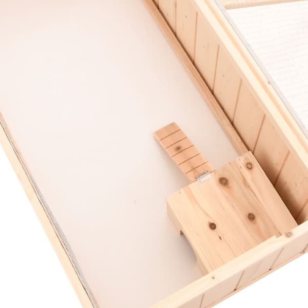 vidaXL Hamsterbur 104x52x38 cm heltre gran