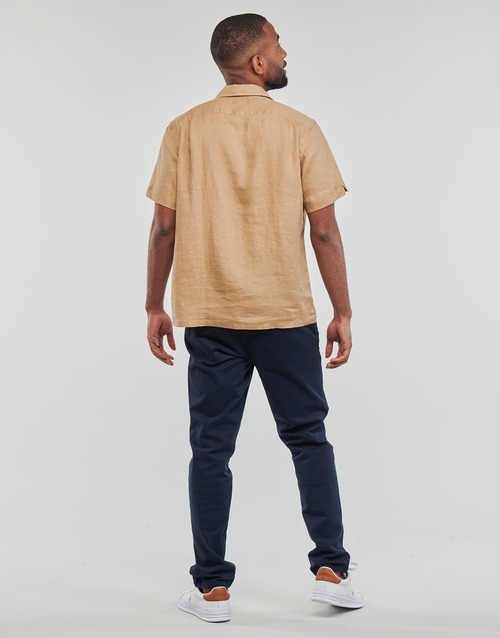 Polo Ralph Lauren - CHEMISE COUPE DROITE EN LIN Camel / Kaki