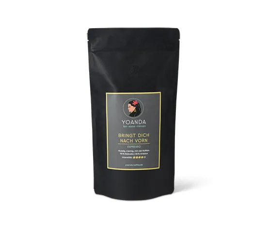 Yoanda - Bringt Dich nach vorn Espresso - 500 g Ganze Bohne