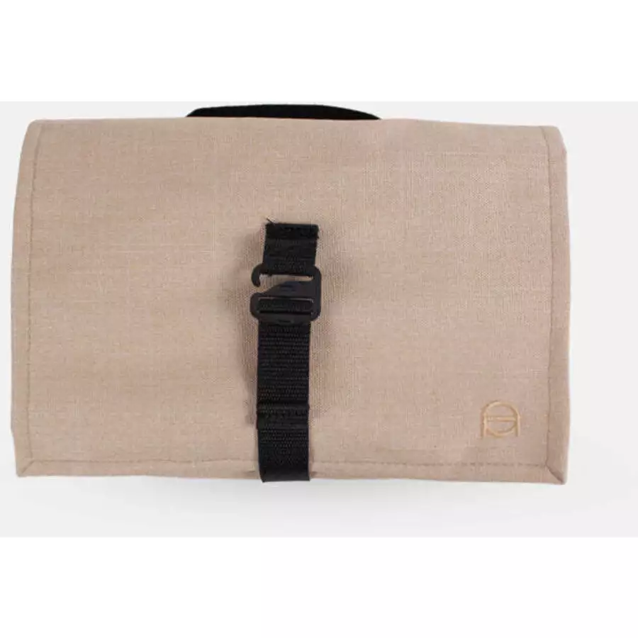 Anna und Oskar Faire Wickeltasche Friedchen aus recyceltem Material Sand