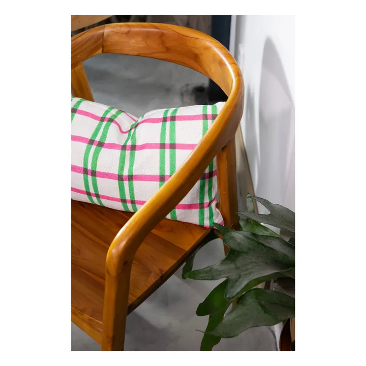 &Klevering Housse de coussin Clash | Vert