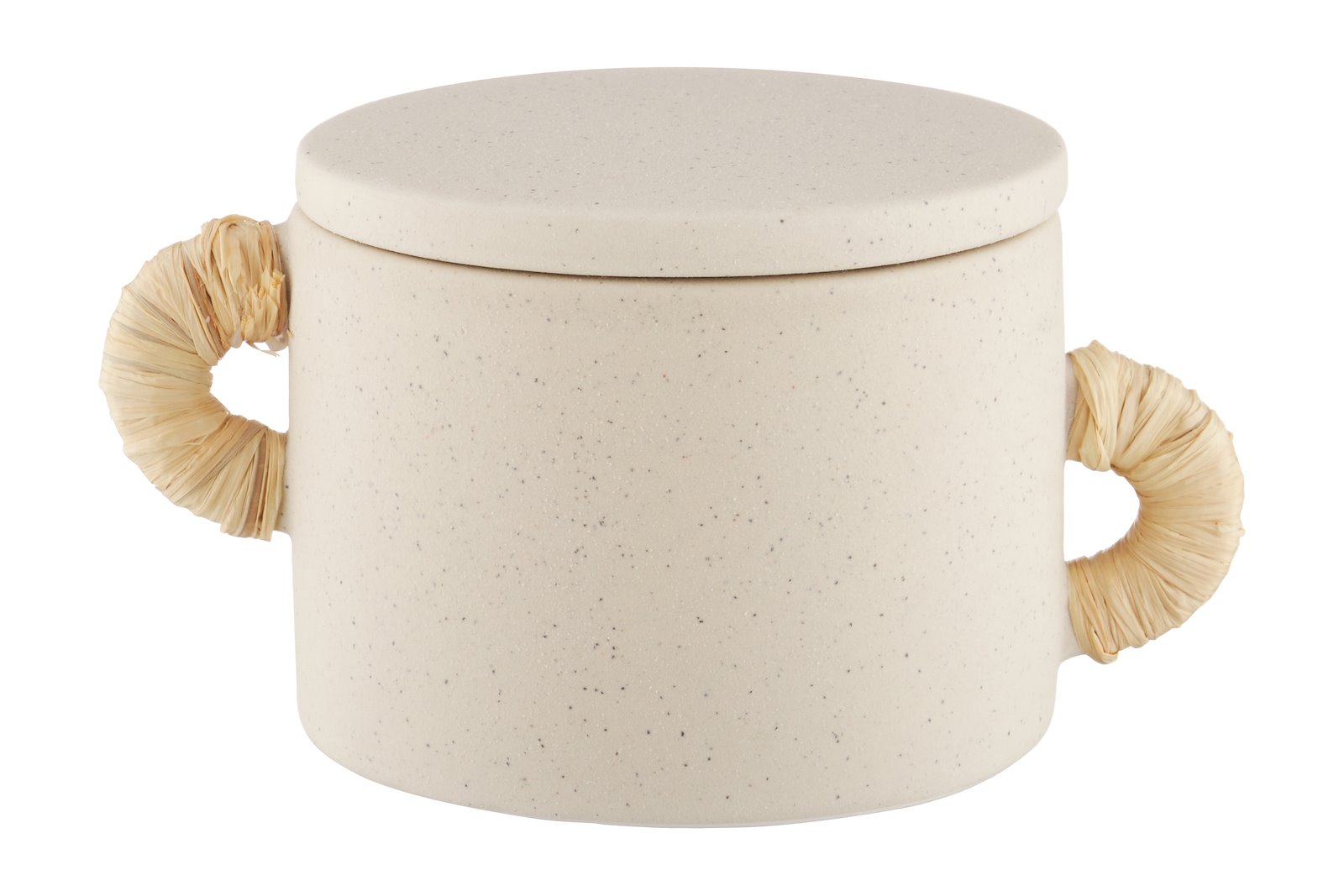 Eira lys Offwhite keramikkbeholder B16 H11 cm