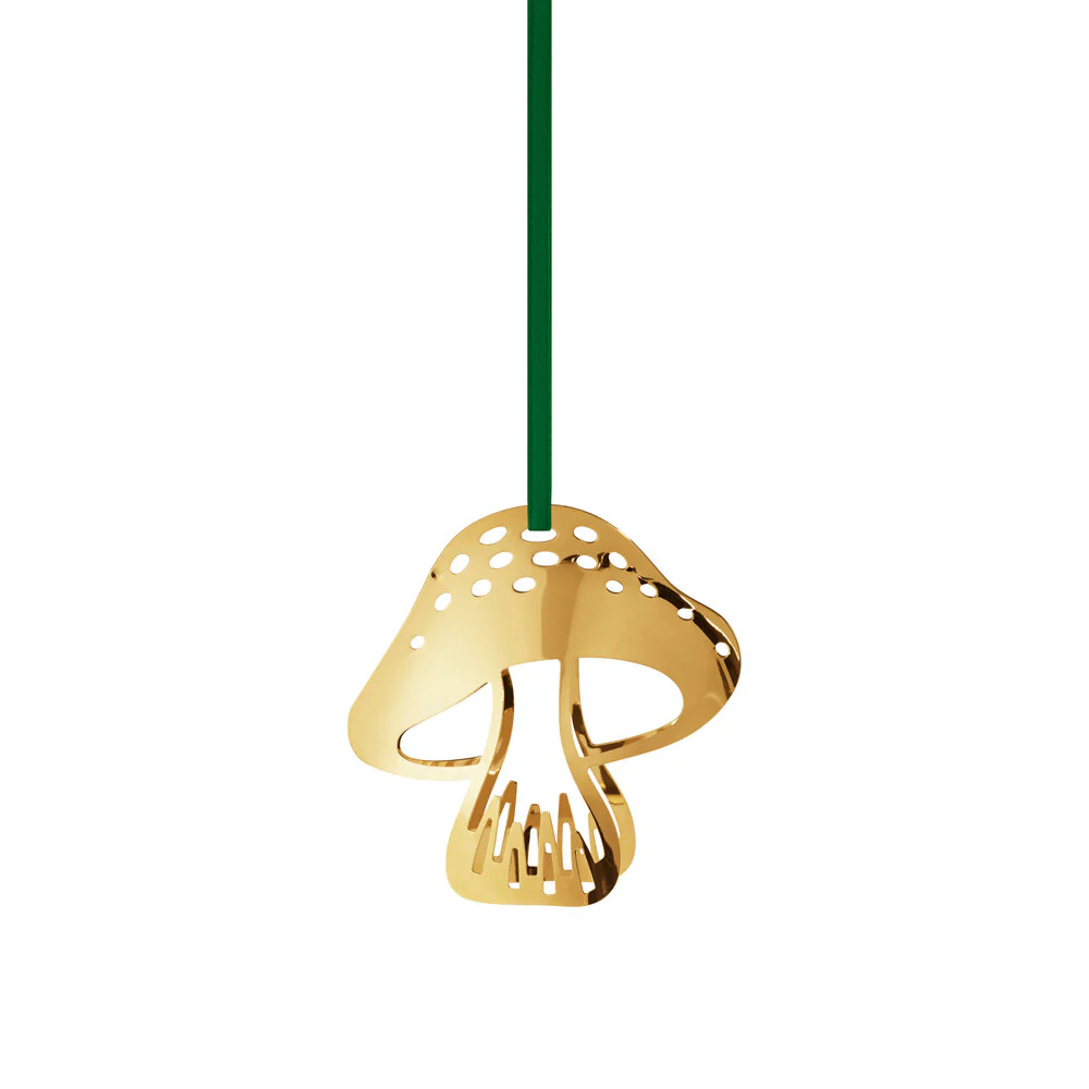 Georg Jensen  CC 2023 Svamp juleophæng - forgyldt