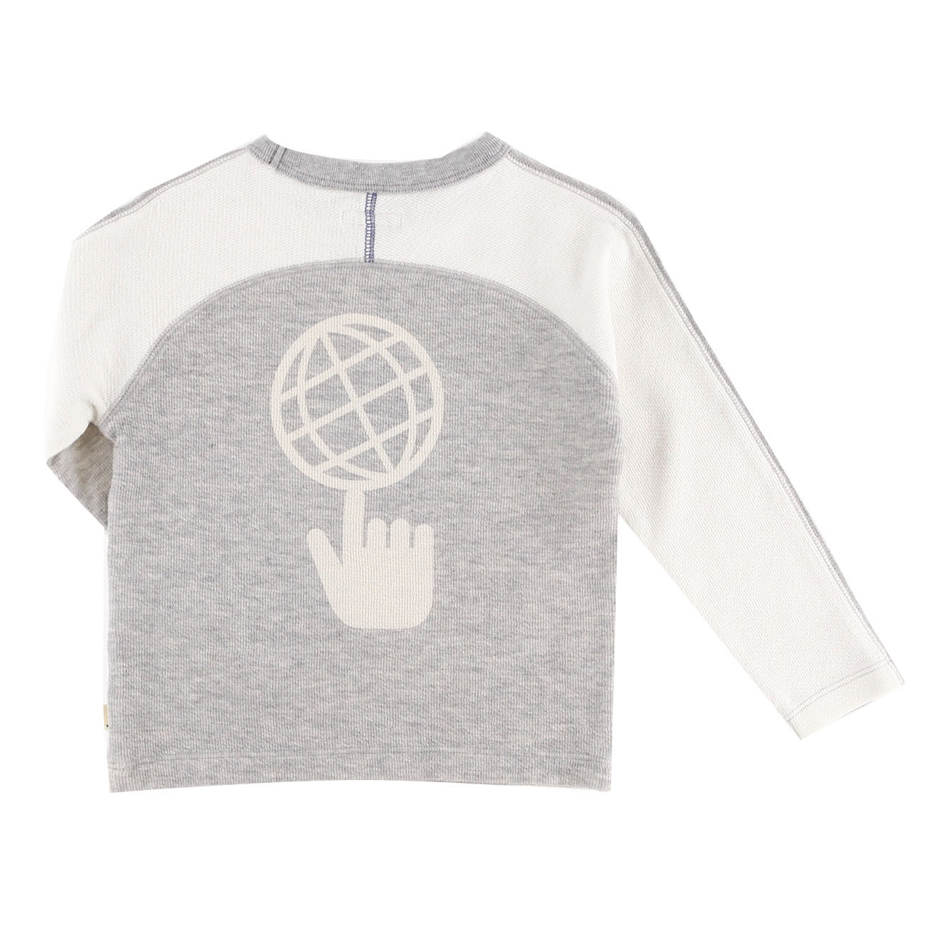 Bellerose T-Shirt 100% Coton Bio Sano  gris clair