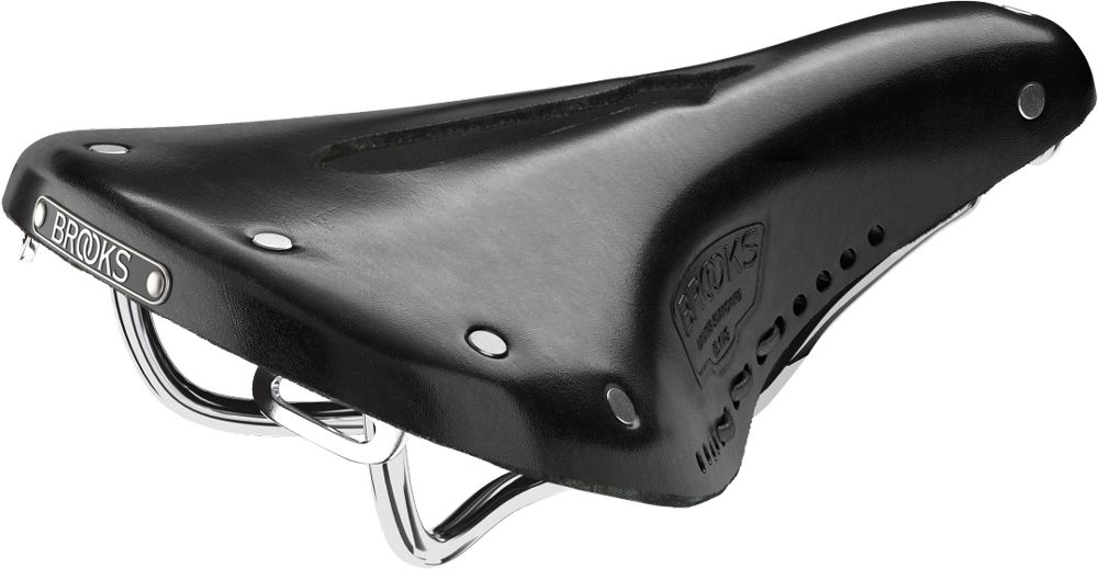 Brooks B17 Short Carved Sattel black kaufen | Bike-Discount