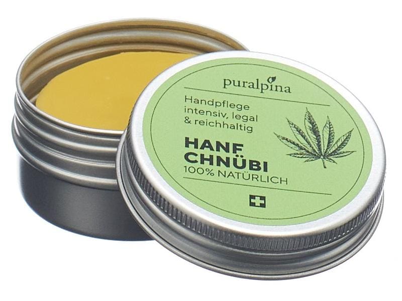 Puralpina Hautbalsam Hanf-Chnübi 20 g 100% natürlicher Körperbalm