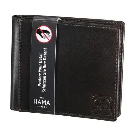 Hama est. 1923 Leder-Kreditkarten-Geldbörse H31C 