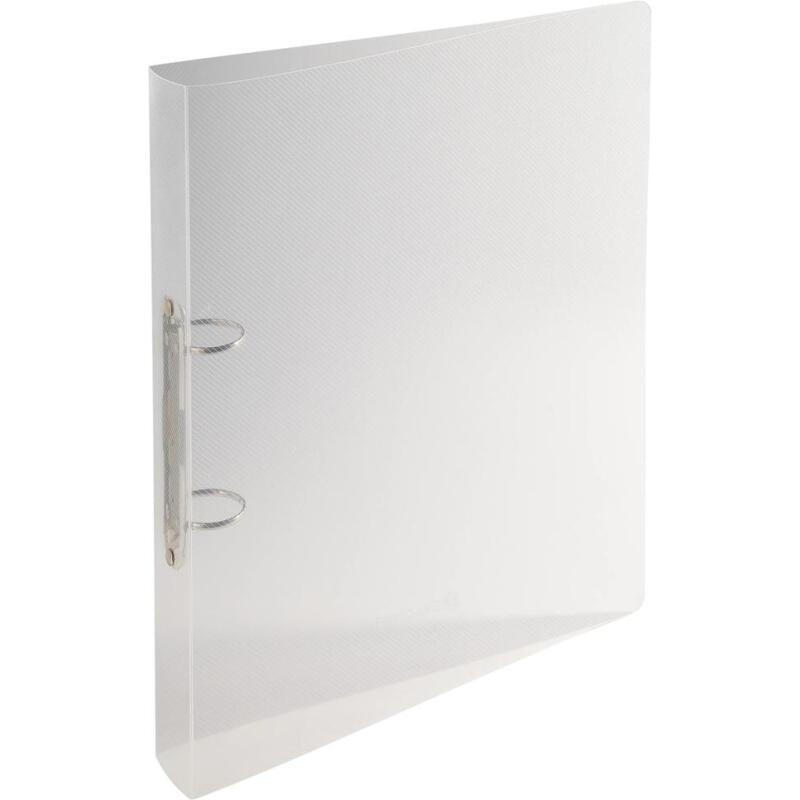 Classeur 2 anneaux 30 mm polypropylène Crystal - A4 maxi