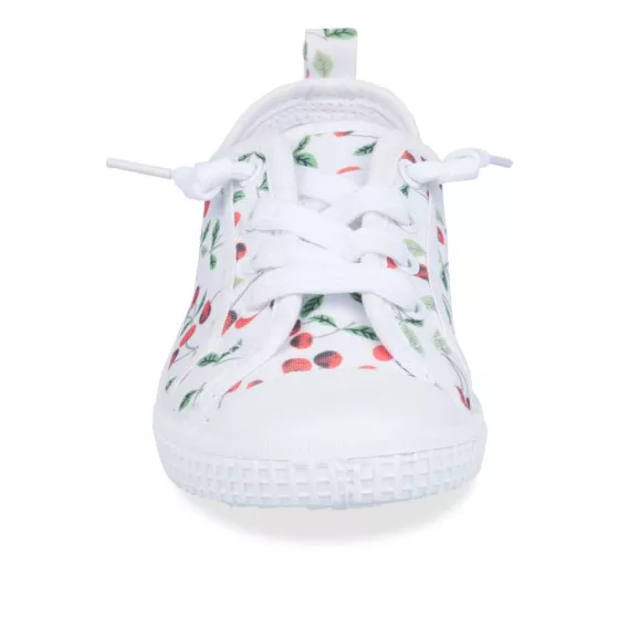 Baskets BLANC LOVELY SKULL