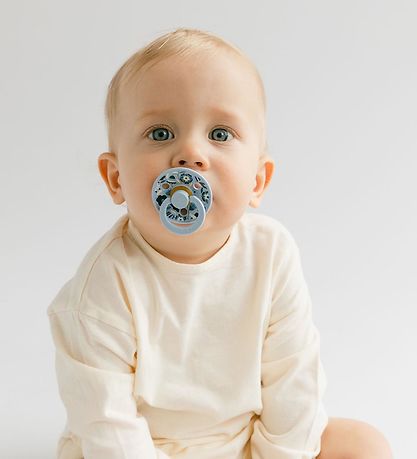 BIBS X Liberty Colour Schnuller - 2er-Pack - Gr. 2 - Rund - Dust
