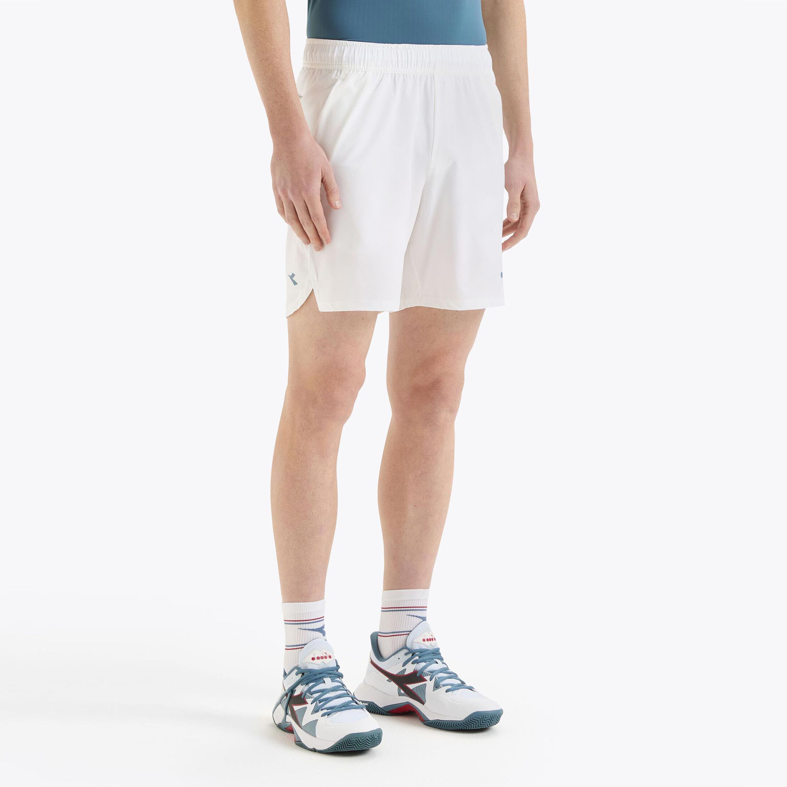 Diadora Icon 7In Shorts Hommes - Blanc