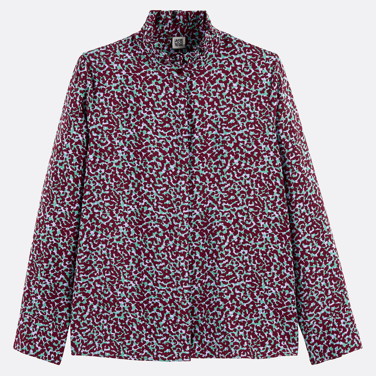 COLEÇÃO LA REDOUTE<br>Camisa de mangas compridas com gola vitoriana
