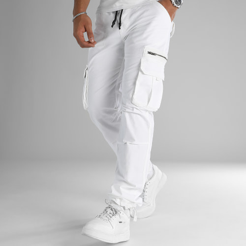 Pantalon Cargo 0260 Blanc