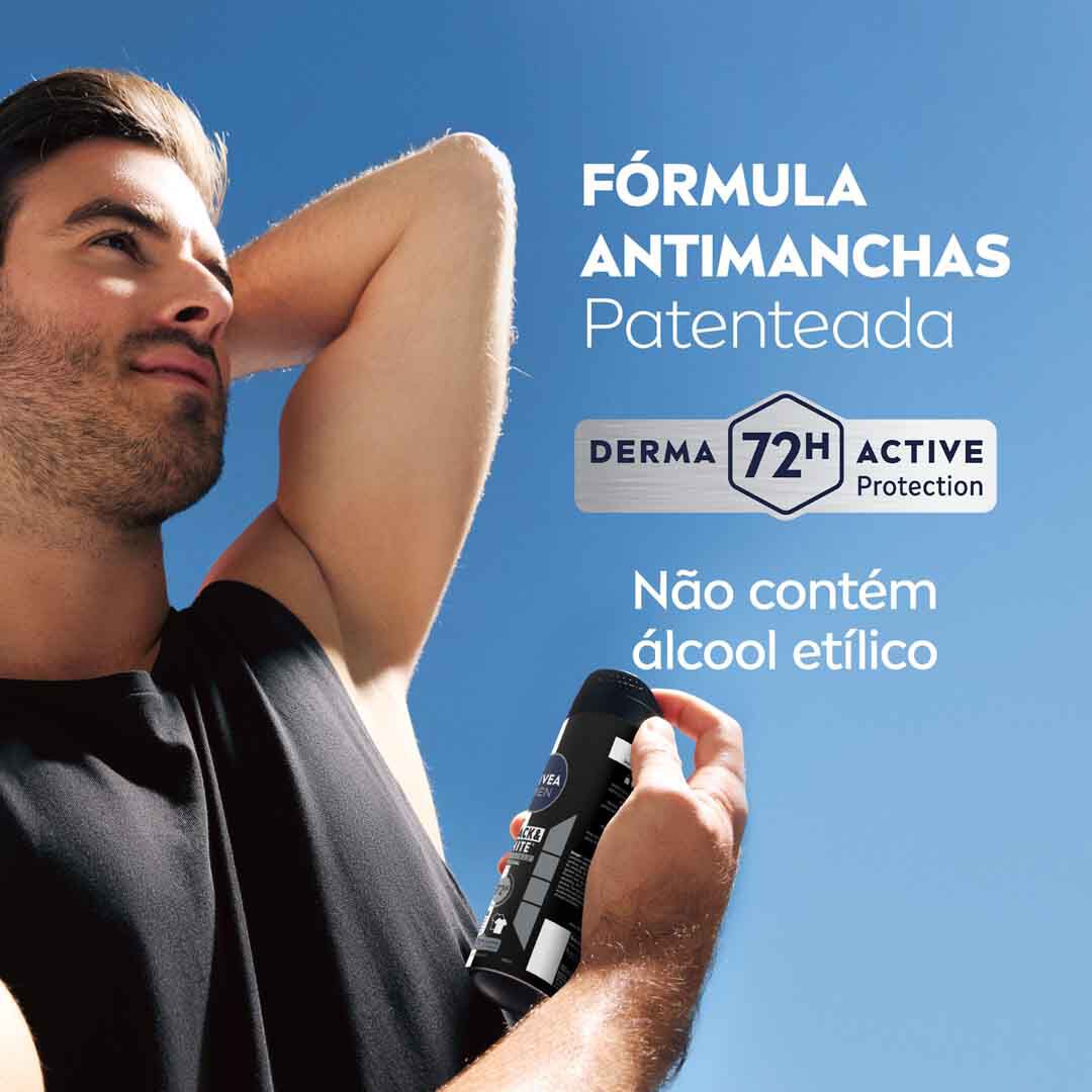 NIVEA  Black & White Invisible - Men Spray - 35ml