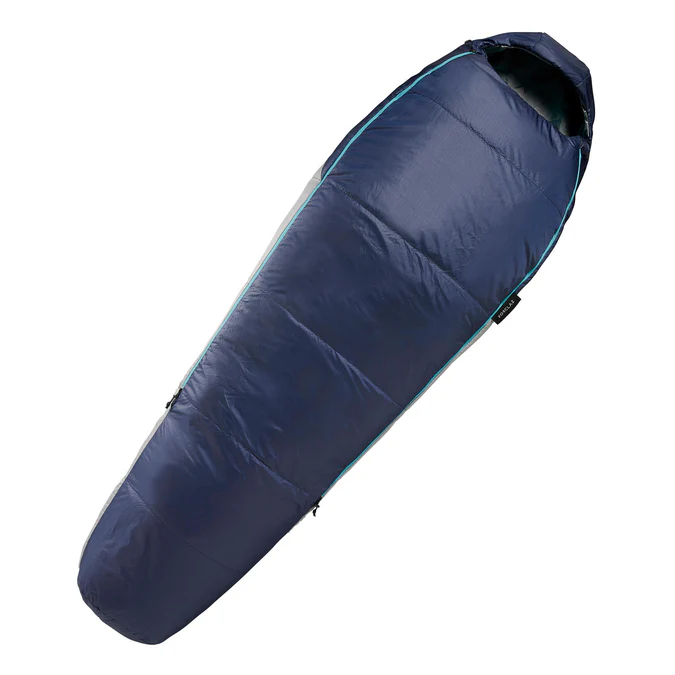 Decathlon Forclaz - Saco de dormir Forclaz MT500 de poliéster para 15°C