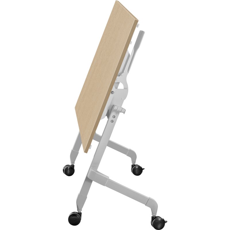 Table rabattable à roulettes Bruneau Practika Plus - plateau profondeur 70 cm