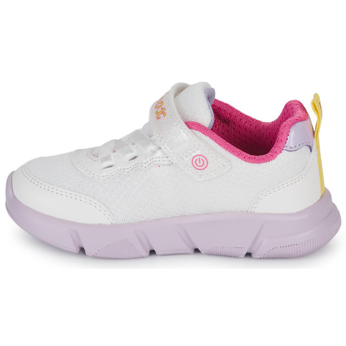 Geox - J ARIL GIRL D - Blanc / Rose