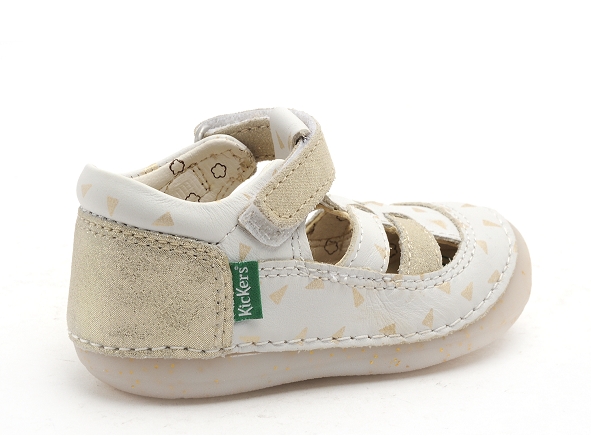 Kickers boots et bottillon bebe sushy fille blanc