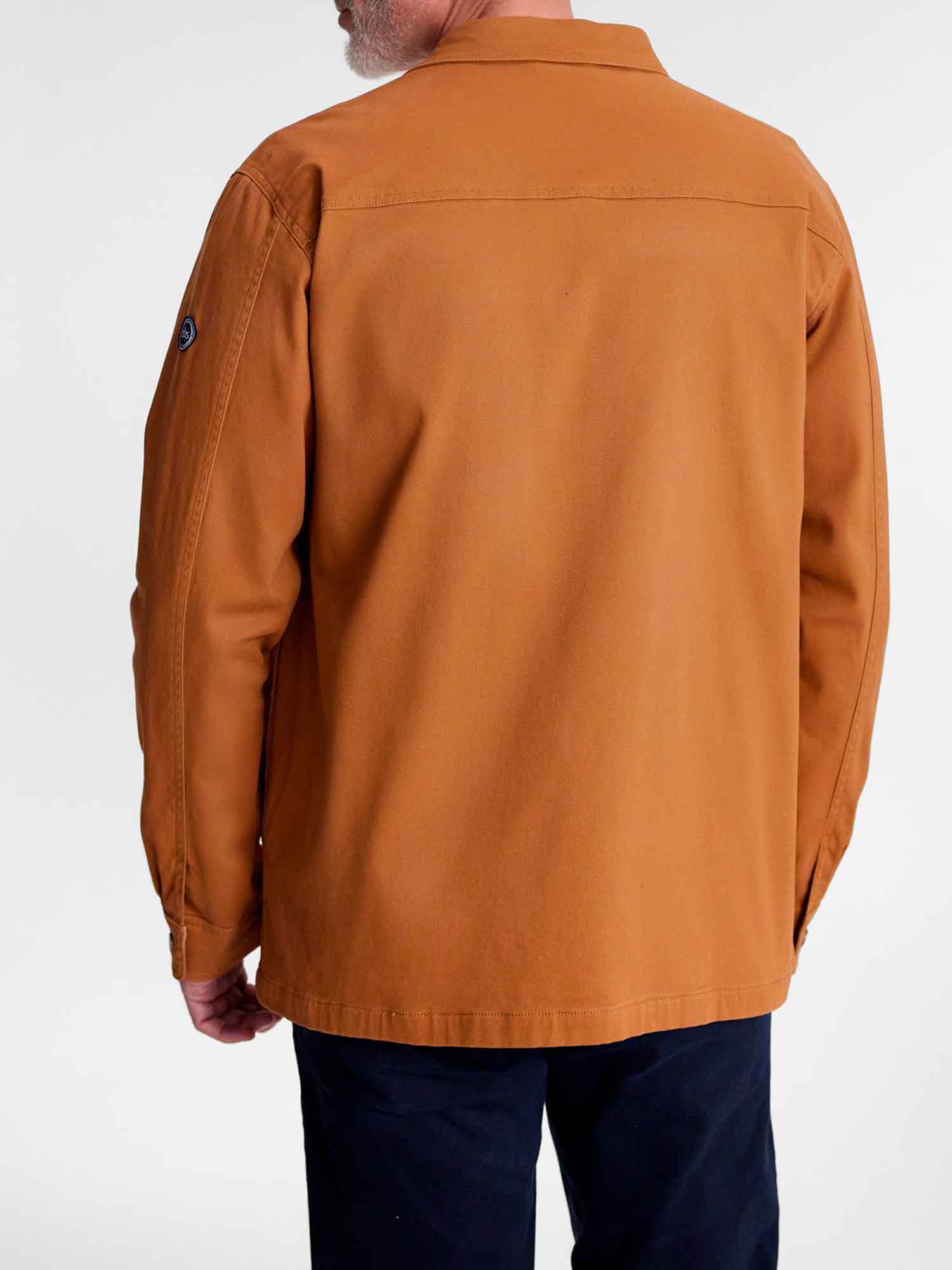 Sur-Chemise Homme En Flanelle Marron