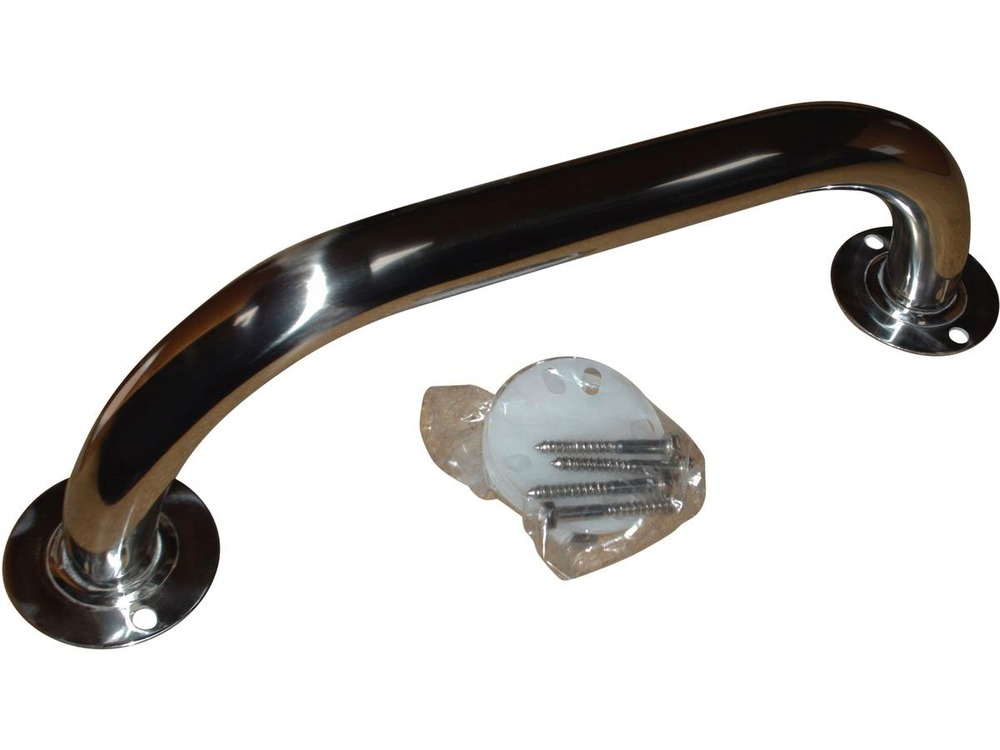 Main courante platine - 2.5 m - inox