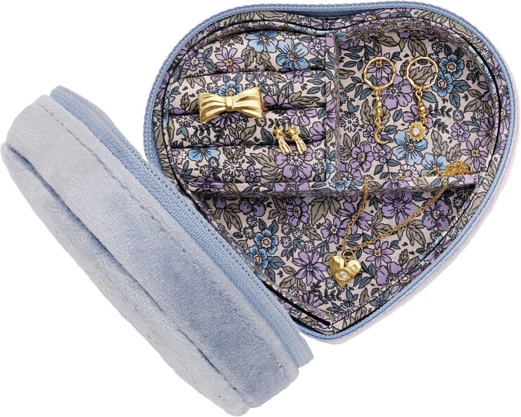 Maanesten Heart Jewelery Box Sky blue