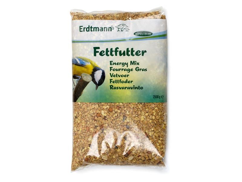 Erdtmann Wintervogelfutter Fettfutter, 2.5 kg Der kraftvolle Wintersnack