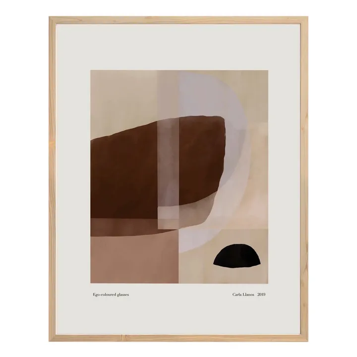Carla Llanos Affiche Ego Coloured Glasses