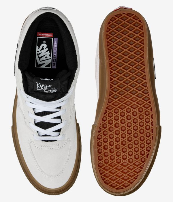 Vans Skate Half Cab Schuh (antique white gum)