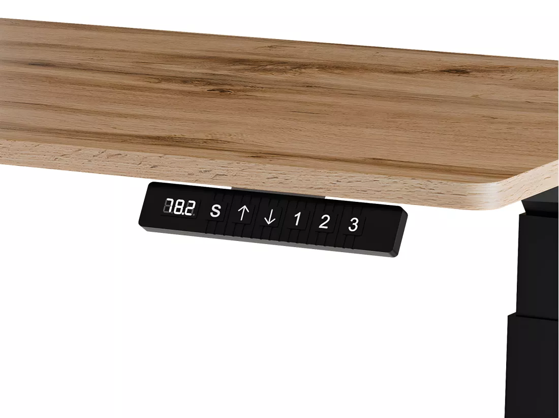 Table de travail réglable en hauteur Charlotte 195, Électrique|Réglable en hauteur, 72cm