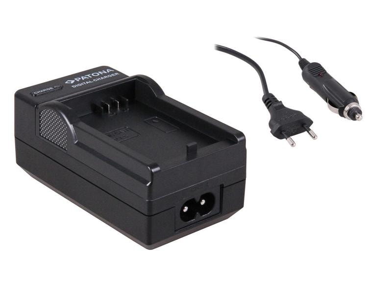 Patona Ladegerät 2in1 Canon LP-E5 Passendes Ladegerät für verschiedene Canon EOS-Modelle