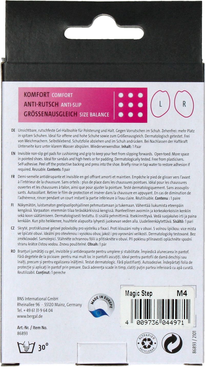 Bergal Magic Step Zooltjes  Dames Heren