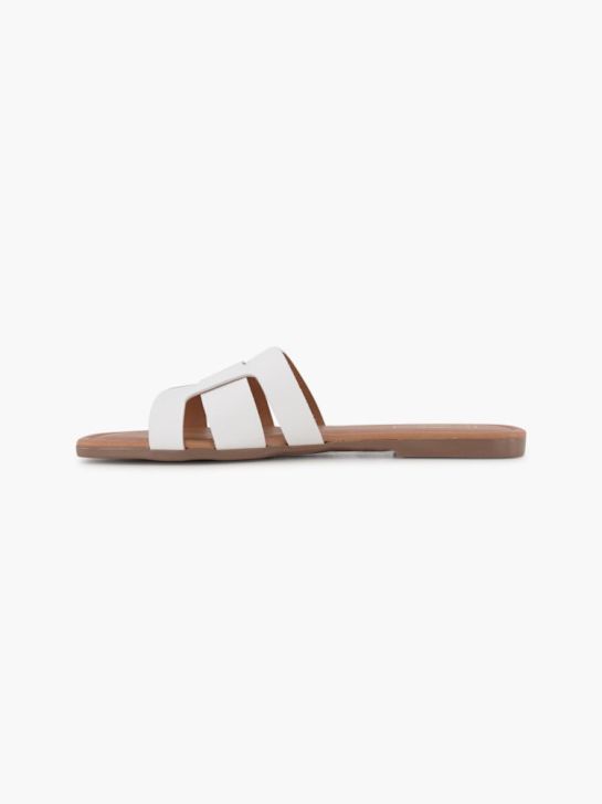 5th Avenue Pantolette Weiss