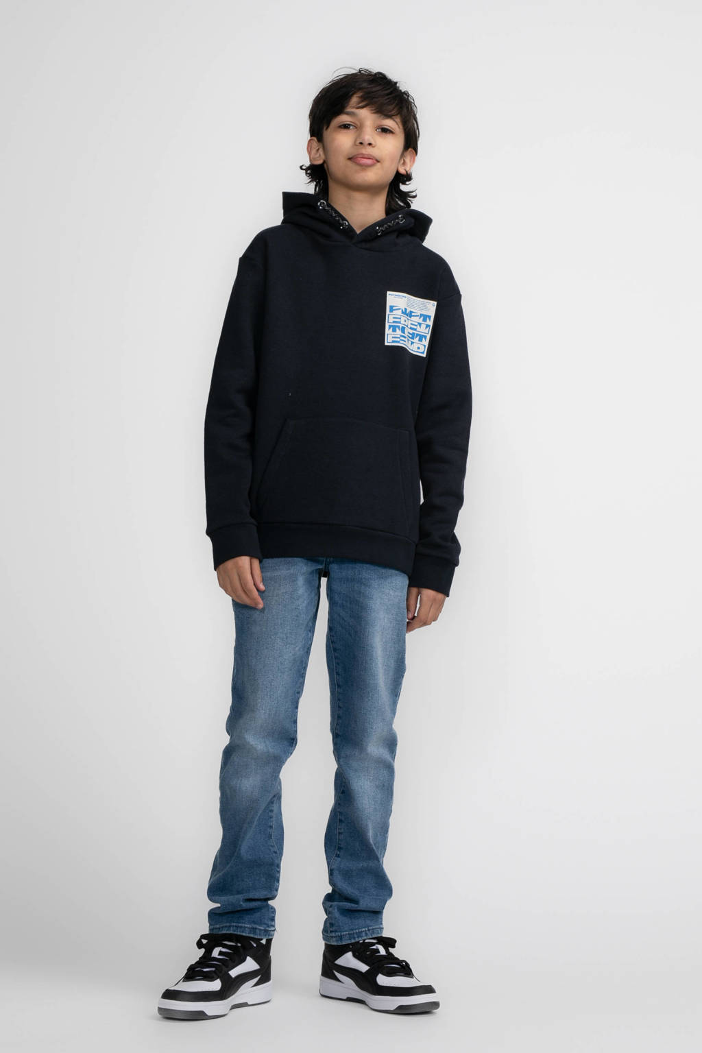 Petrol Industries hoodie zwart