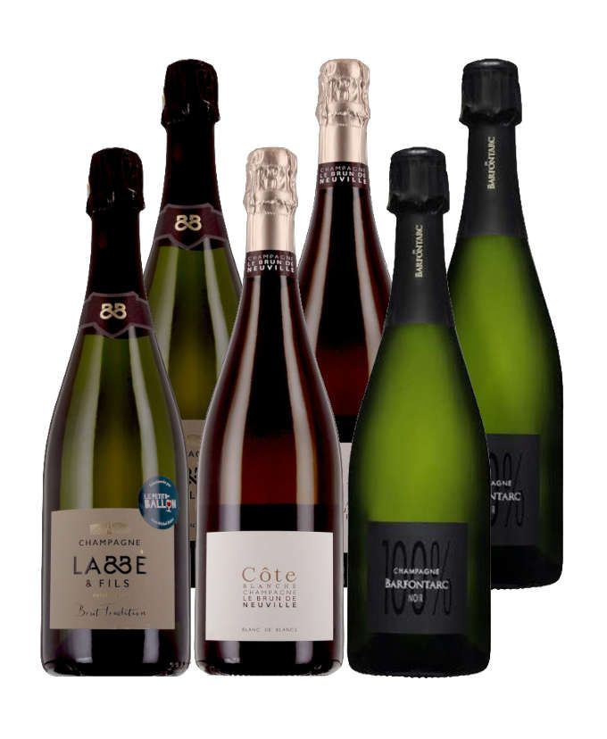 Trio Champagne - 6 bouteilles