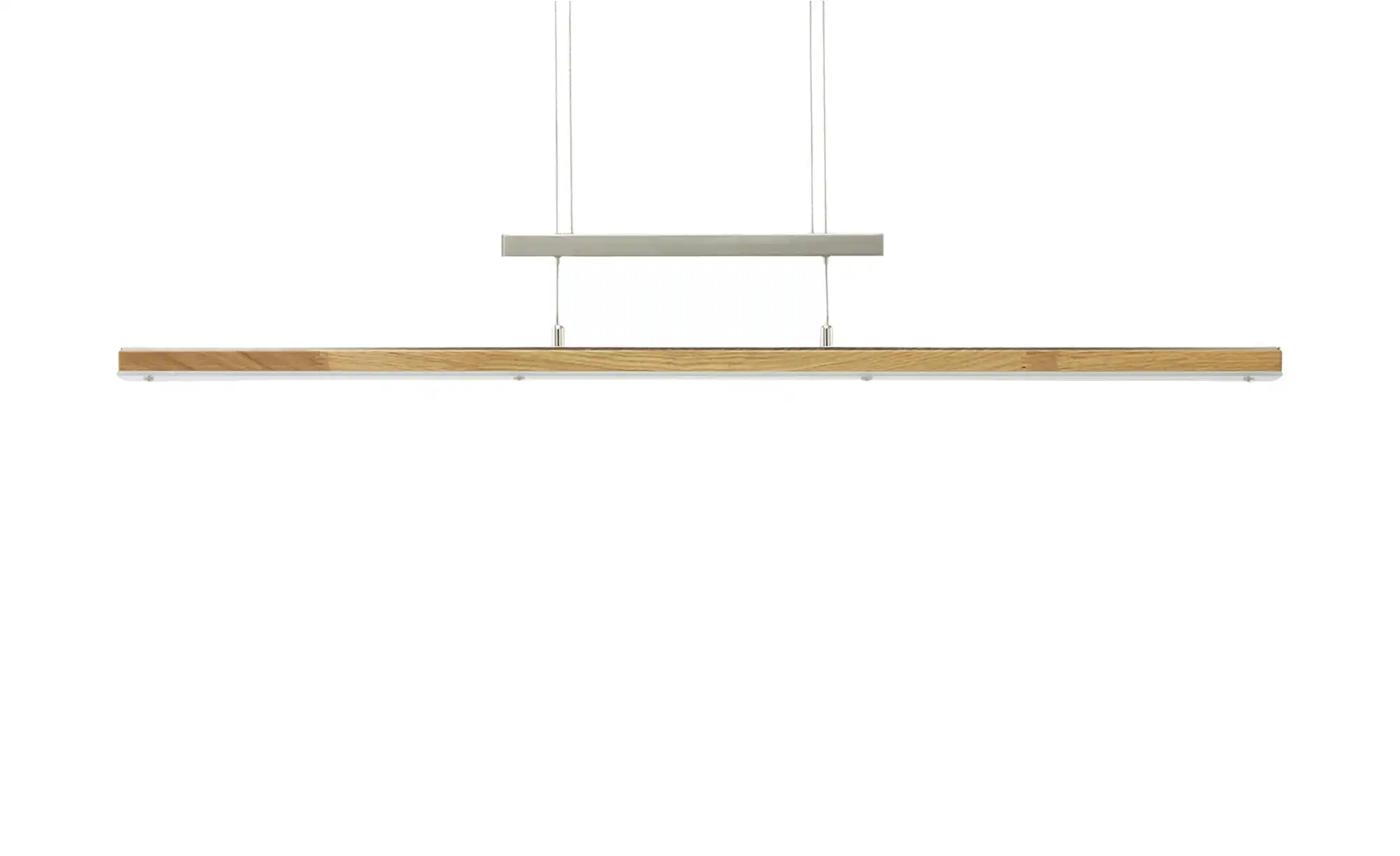 LED-Pendelleuchte, 1-flammig, Eiche natur