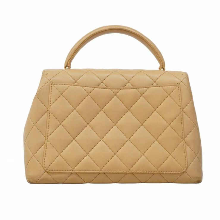 Chanel Vintage Chanel Handbag Beige