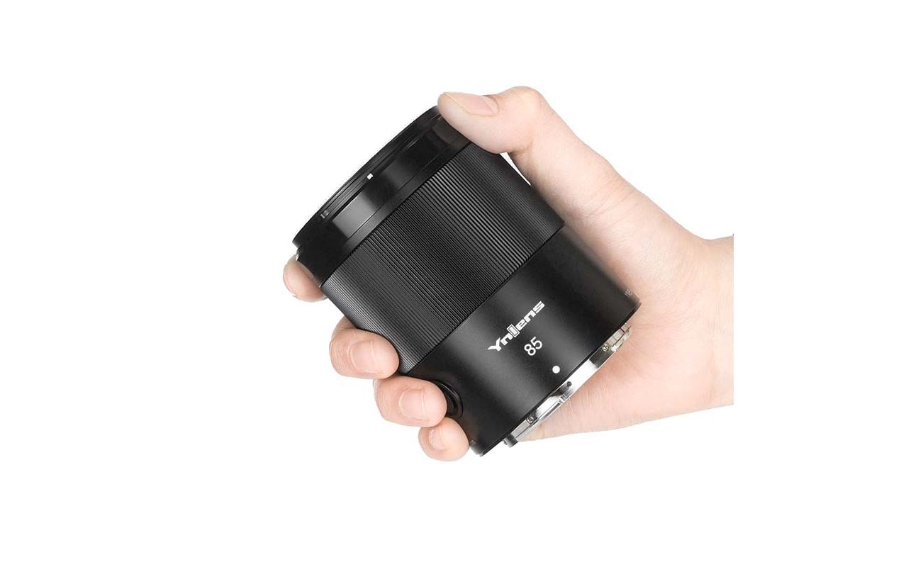 Festbrennweite YN85mm F/1.8 DF DSM – Nikon Z<br>Kurzes Teleobjektiv mit kompakter Bauweise