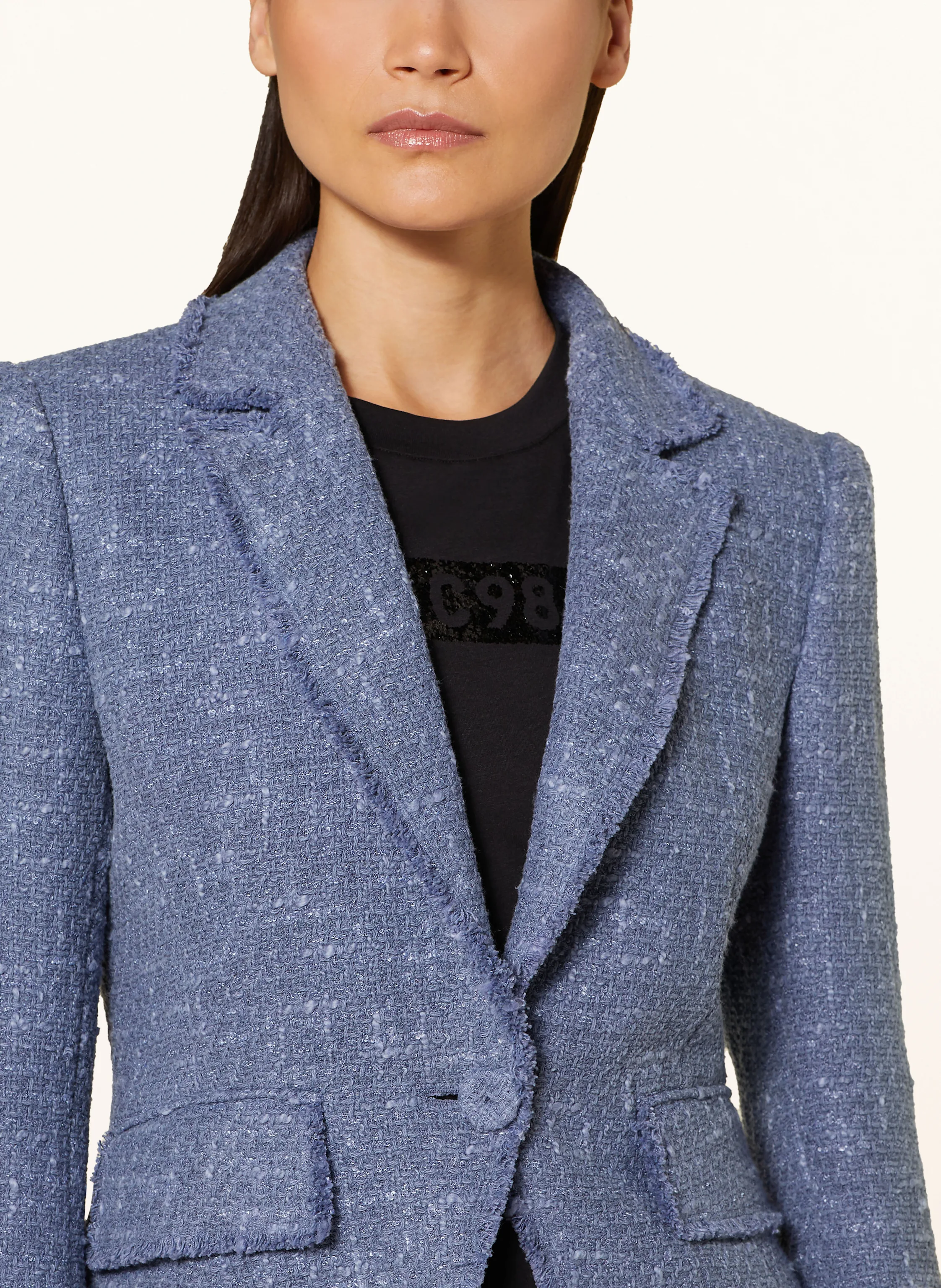 LUISA CERANO Bouclé-Blazer